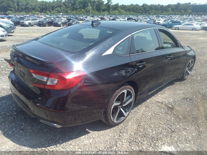VIN 1HGCV1F36JA092072 2018 HONDA ACCORD SEDAN SPORT 1.5T