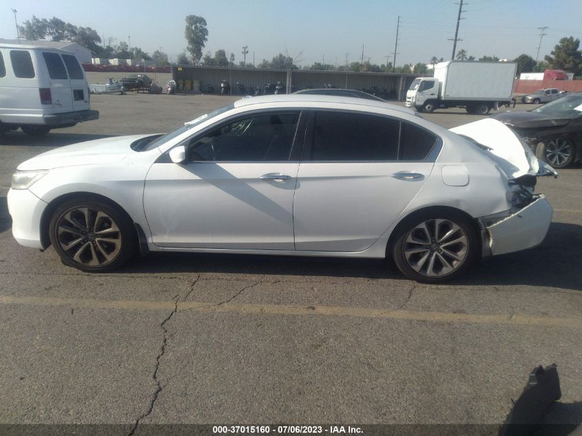 2014 HONDA ACCORD SEDAN SPORT - 1HGCR2F57EA297255