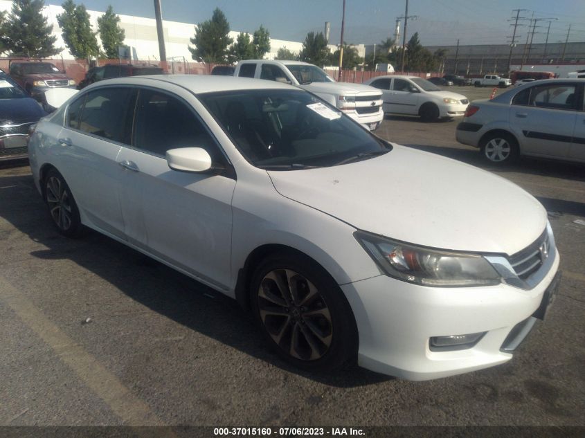 2014 HONDA ACCORD SEDAN SPORT - 1HGCR2F57EA297255