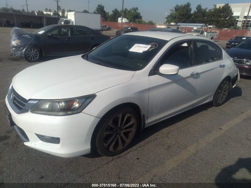 2014 HONDA ACCORD SEDAN SPORT - 1HGCR2F57EA297255