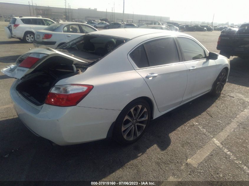 2014 HONDA ACCORD SEDAN SPORT - 1HGCR2F57EA297255