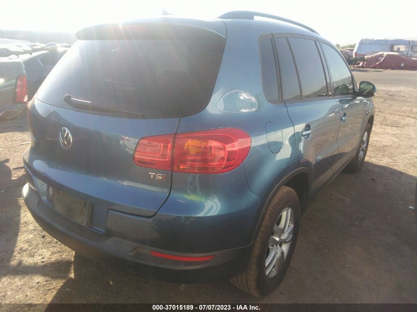 2017 VOLKSWAGEN TIGUAN S/LIMITED - WVGAV7AX6HK031274