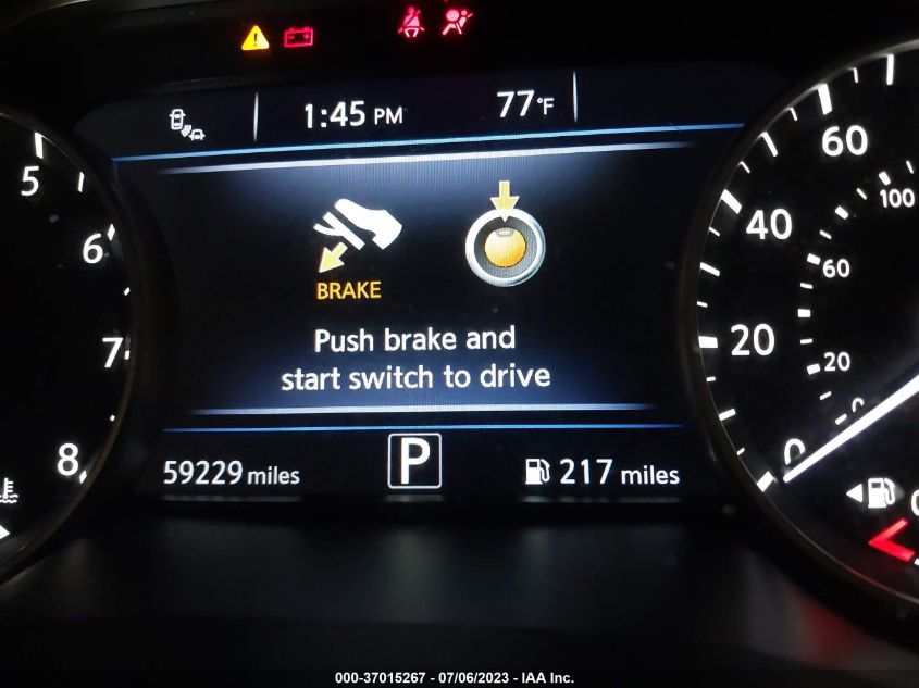 2019 NISSAN MAXIMA SL - 1N4AA6AV6KC375087