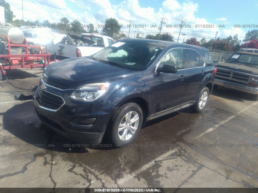 2017 CHEVROLET EQUINOX LS 2GNALBEKXH1535961