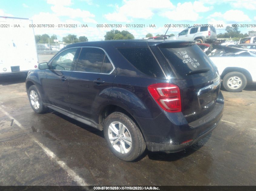 2017 CHEVROLET EQUINOX LS 2GNALBEKXH1535961