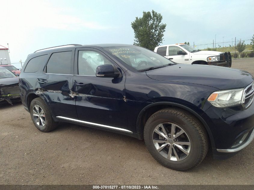 2016 DODGE DURANGO LIMITED - 1C4RDJDG3GC331382