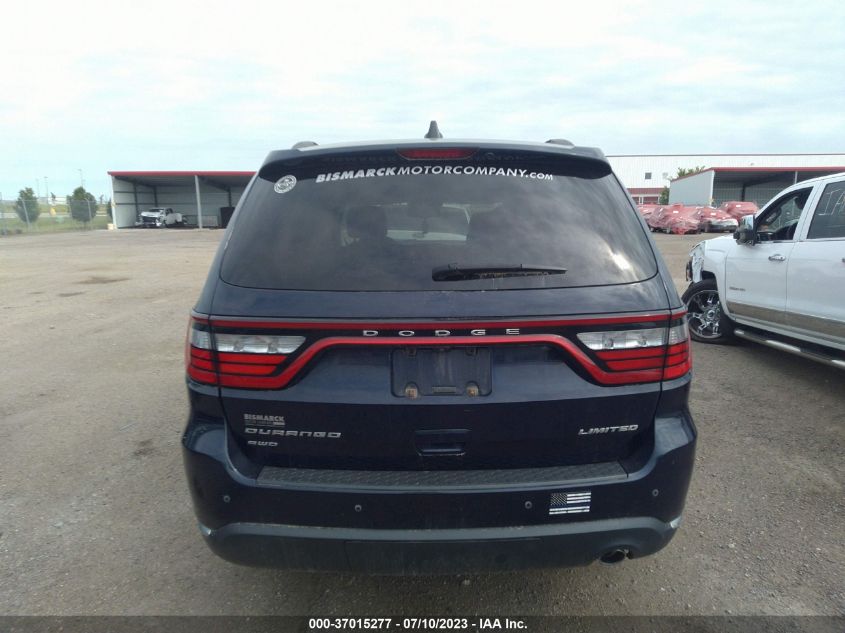 2016 DODGE DURANGO LIMITED - 1C4RDJDG3GC331382