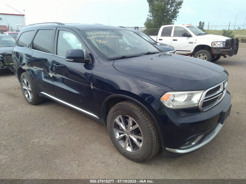 2016 DODGE DURANGO LIMITED - 1C4RDJDG3GC331382