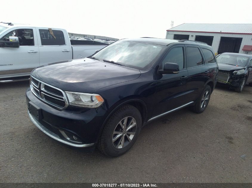 2016 DODGE DURANGO LIMITED - 1C4RDJDG3GC331382