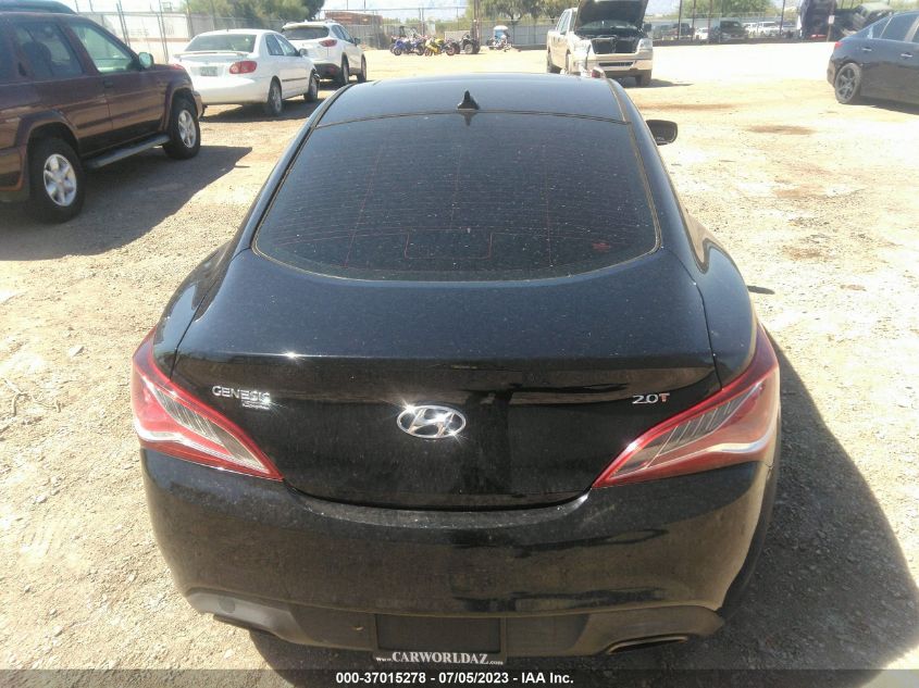 2013 HYUNDAI GENESIS COUPE 2.0T PREMIUM KMHHT6KD2DU102262