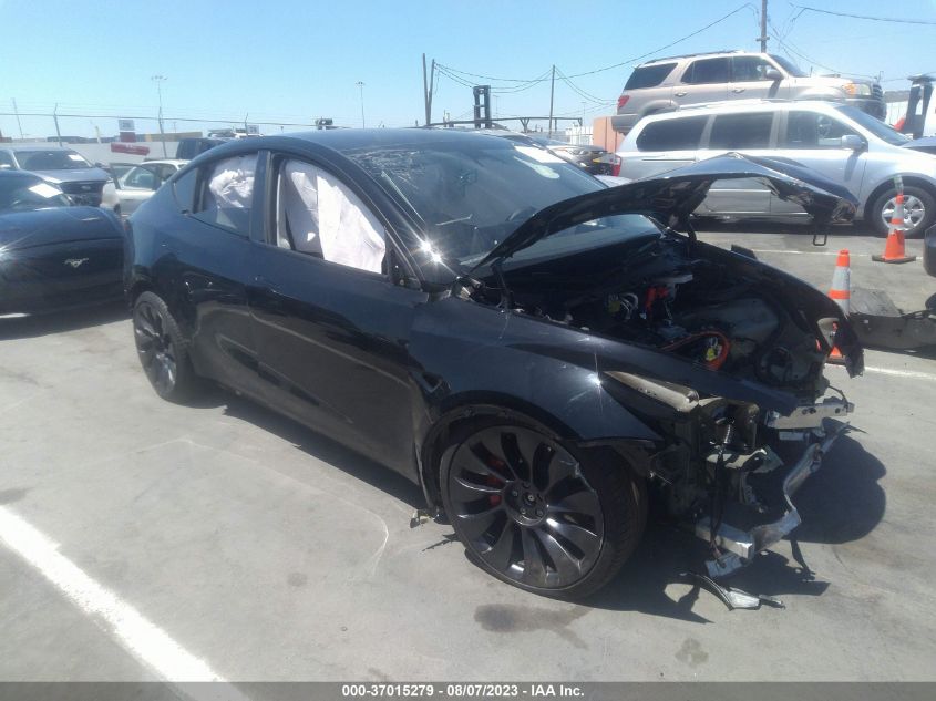 2022 TESLA MODEL Y PERFORMANCE - 7SAYGDEF5NF573569