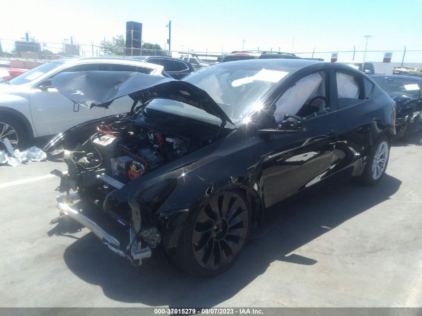 2022 TESLA MODEL Y PERFORMANCE - 7SAYGDEF5NF573569