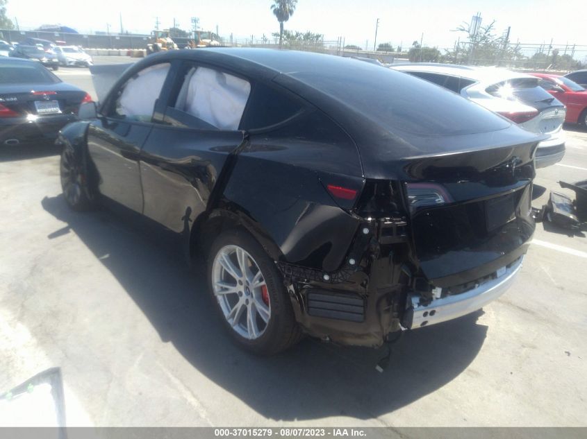 2022 TESLA MODEL Y PERFORMANCE - 7SAYGDEF5NF573569