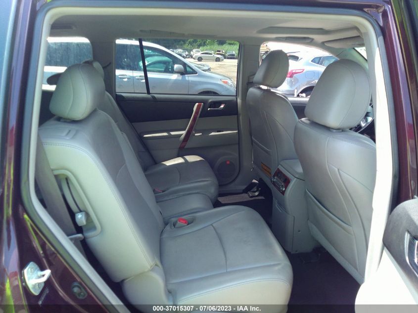 2013 TOYOTA HIGHLANDER LIMITED - 5TDDK3EH7DS177532