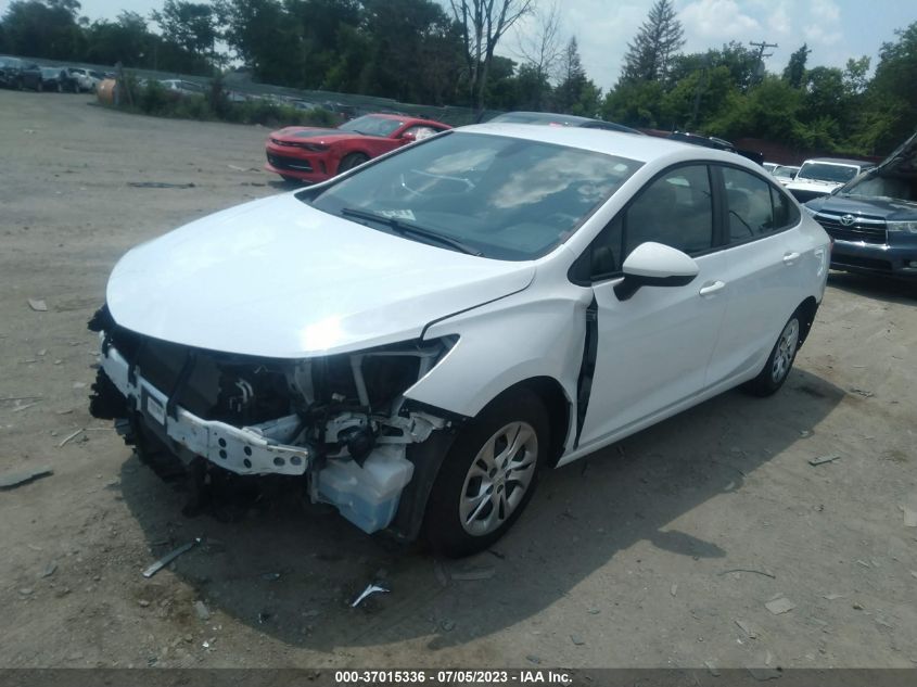 2019 CHEVROLET CRUZE LS - 1G1BC5SM4K7147731