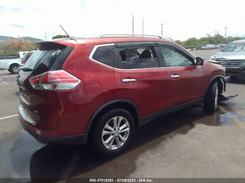 2016 NISSAN ROGUE SV - 5N1AT2MT6GC815724