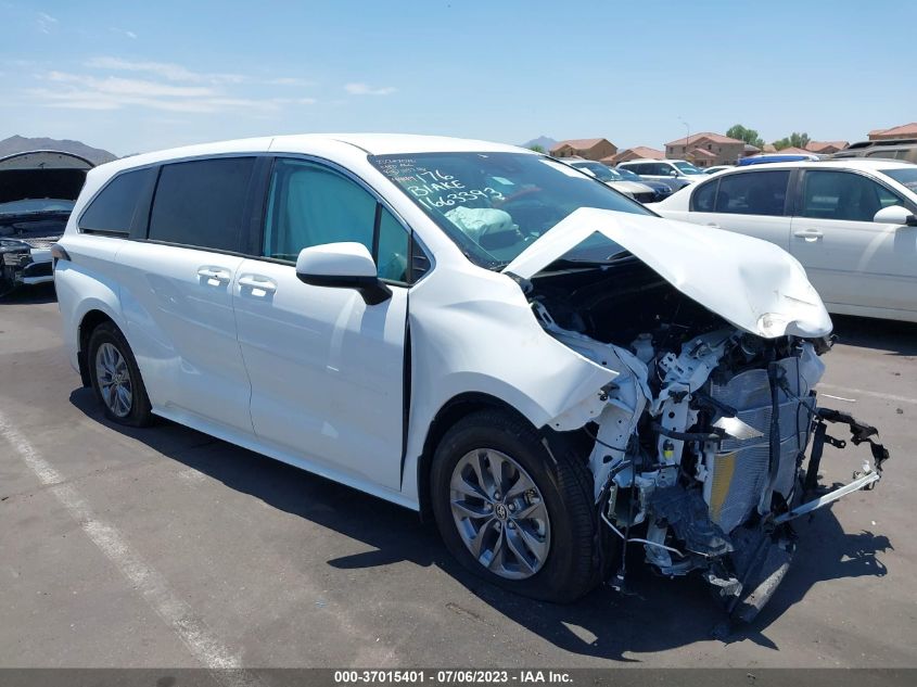 2023 TOYOTA SIENNA LE - 5TDKSKFC8PS074449