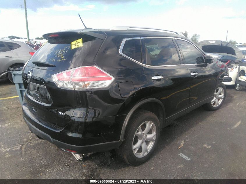 2015 NISSAN ROGUE SV - KNMAT2MT4FP528202