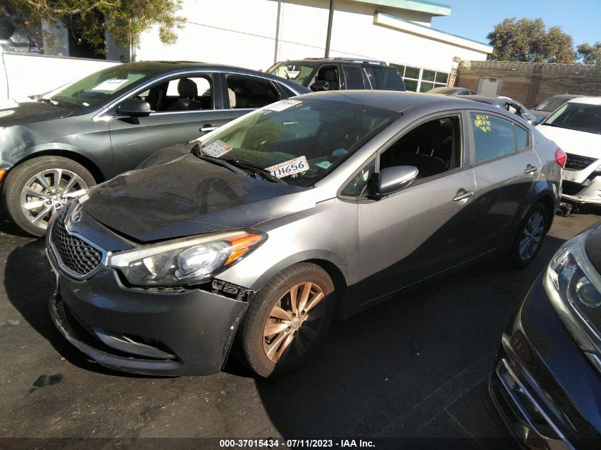 2016 KIA FORTE LX - KNAFX4A6XG5445405