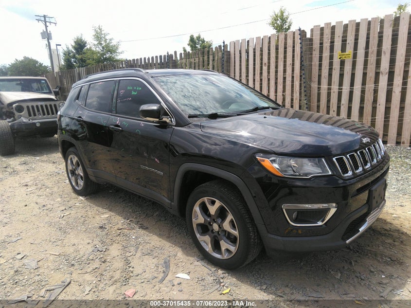 VIN 3C4NJDCB7HT611035 2017 JEEP COMPASS LIMITED