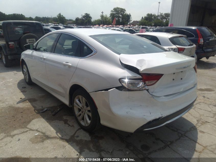 2016 CHRYSLER 200 LIMITED - 1C3CCCAB9GN116109