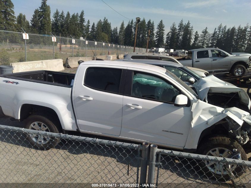 2021 CHEVROLET COLORADO 4WD LT - 1GCGTCEN6M1137147