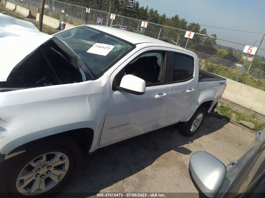 2021 CHEVROLET COLORADO 4WD LT - 1GCGTCEN6M1137147