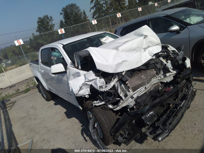 2021 CHEVROLET COLORADO 4WD LT - 1GCGTCEN6M1137147