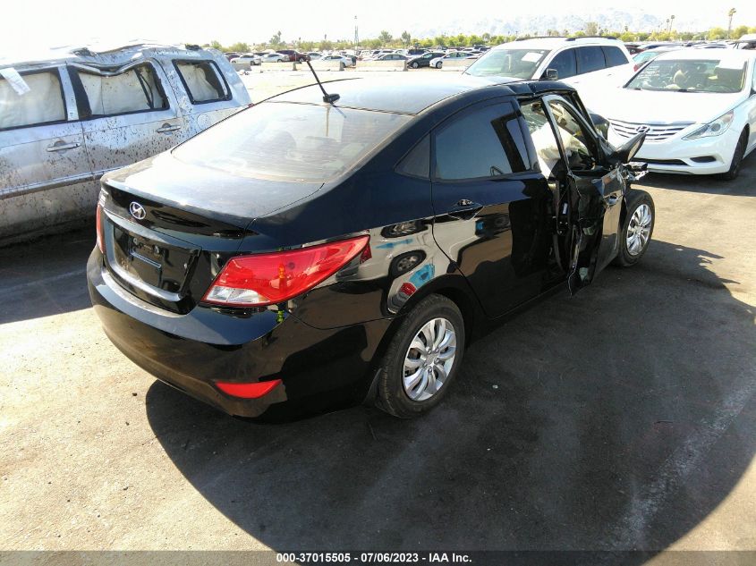 2016 HYUNDAI ACCENT SE - KMHCT4AE6GU157777