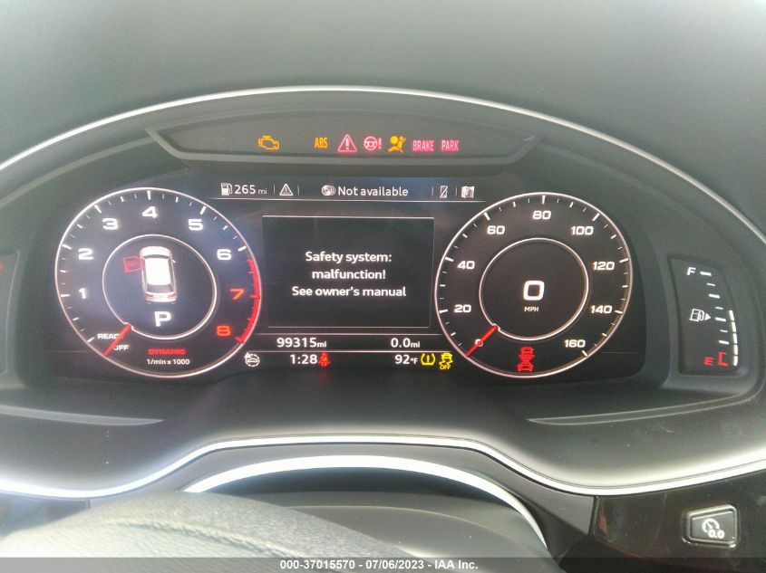 2017 AUDI Q7 PRESTIGE - WA1VAAF72HD027616