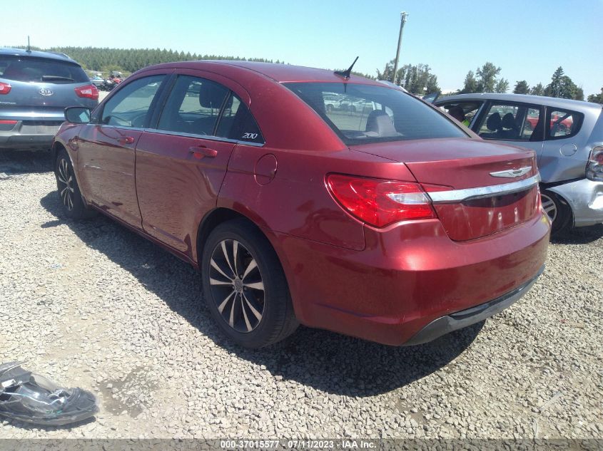 2013 CHRYSLER 200 TOURING - 1C3CCBBB0DN612310
