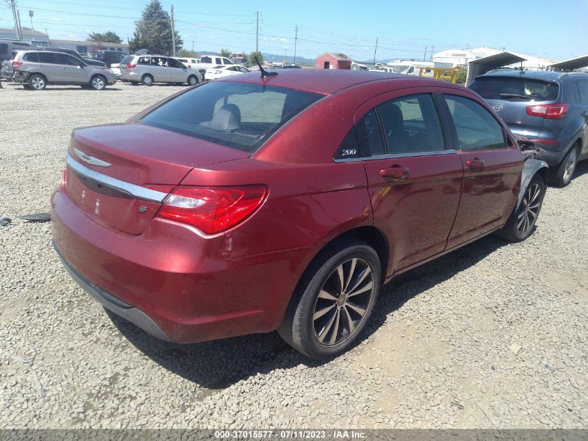 2013 CHRYSLER 200 TOURING - 1C3CCBBB0DN612310