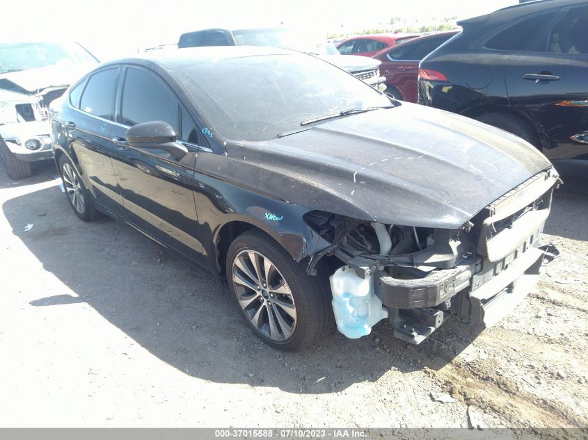 2019 FORD FUSION SE - 3FA6P0T95KR264856