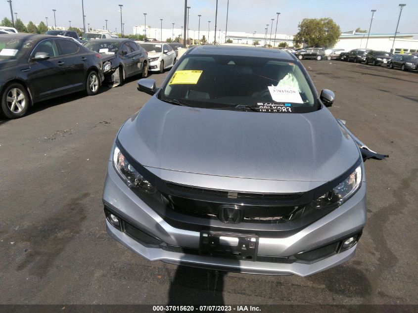2019 HONDA CIVIC SEDAN EX - JHMFC1F36KX007892