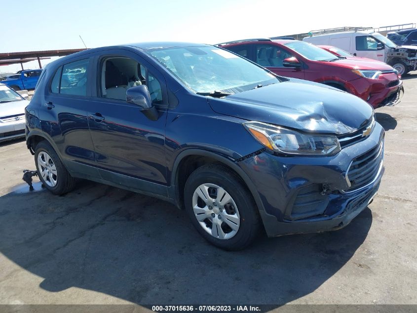 2018 CHEVROLET TRAX LS - 3GNCJKSB9JL384702