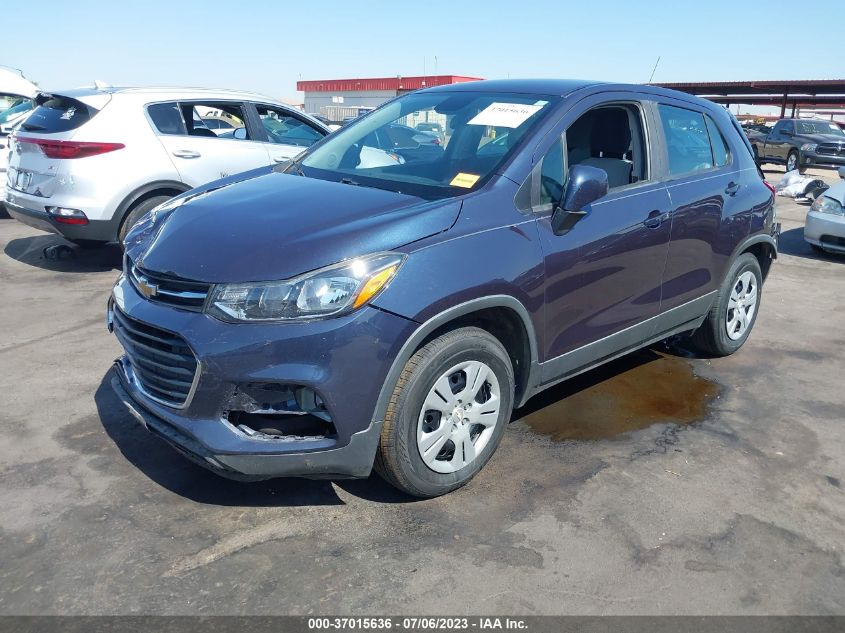 2018 CHEVROLET TRAX LS - 3GNCJKSB9JL384702