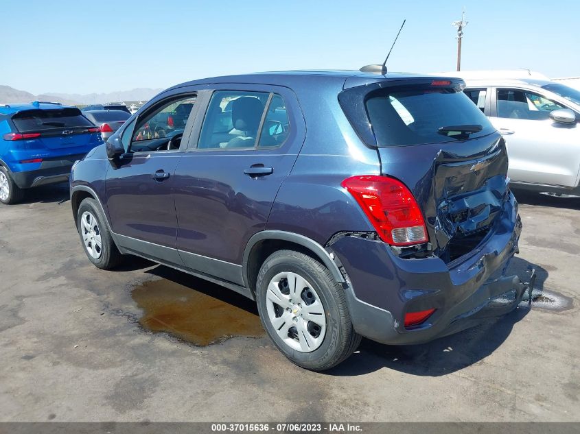 2018 CHEVROLET TRAX LS - 3GNCJKSB9JL384702