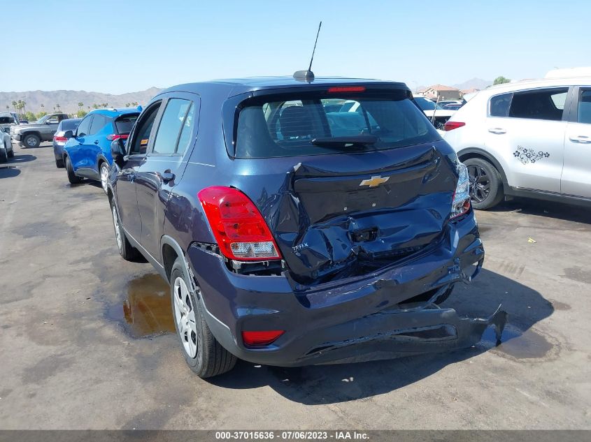 2018 CHEVROLET TRAX LS - 3GNCJKSB9JL384702