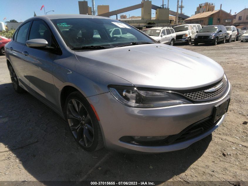 2015 CHRYSLER 200 S - 1C3CCCBG1FN543003