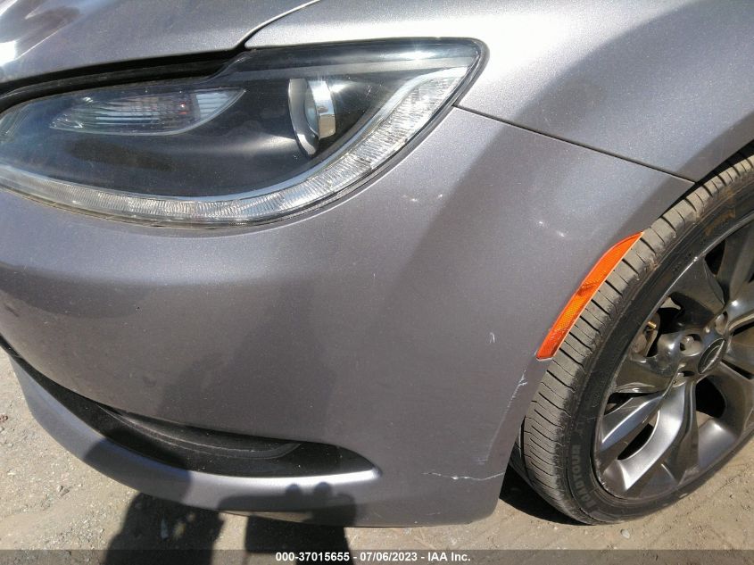 2015 CHRYSLER 200 S - 1C3CCCBG1FN543003