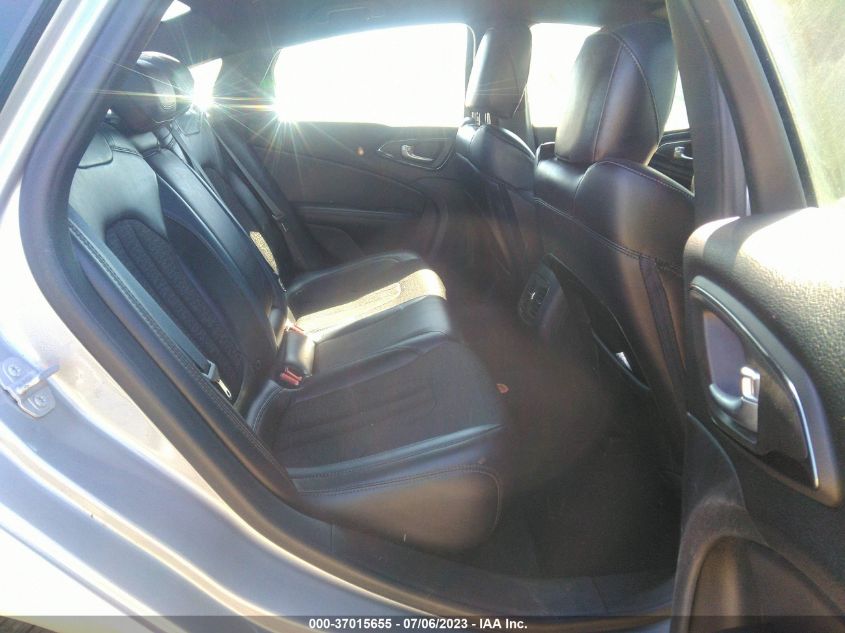 2015 CHRYSLER 200 S - 1C3CCCBG1FN543003
