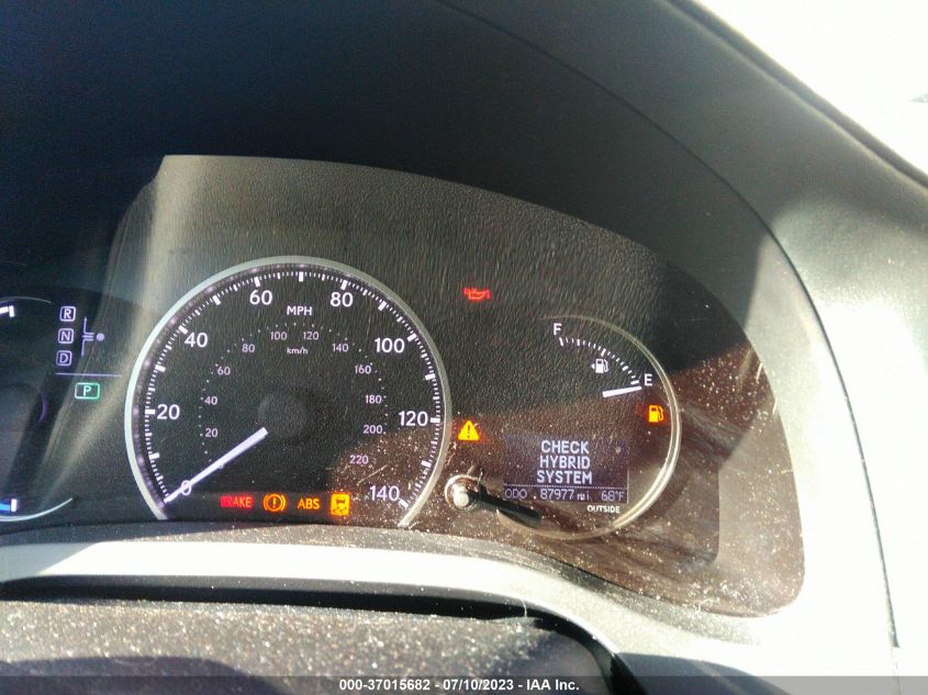 2016 LEXUS CT 200H HYBRID - JTHKD5BH8G2252010