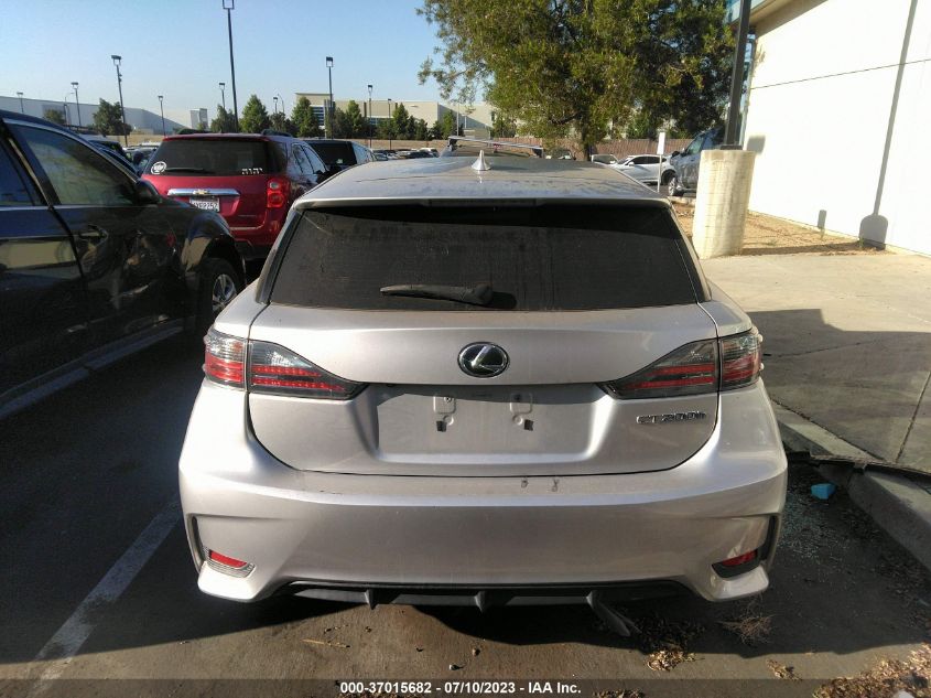 2016 LEXUS CT 200H HYBRID - JTHKD5BH8G2252010