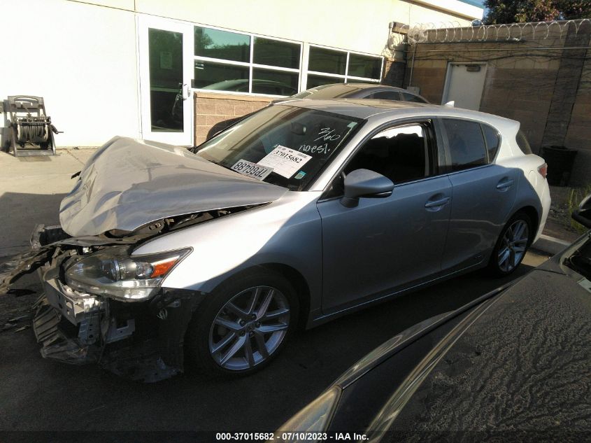 2016 LEXUS CT 200H HYBRID - JTHKD5BH8G2252010