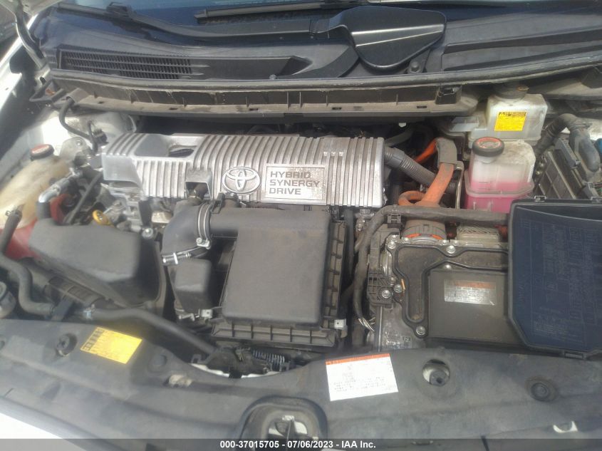 2015 TOYOTA PRIUS FOUR - JTDKN3DU6F0454240