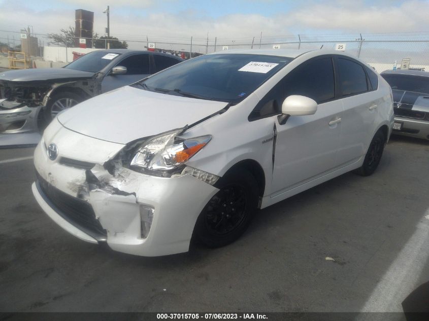 2015 TOYOTA PRIUS FOUR - JTDKN3DU6F0454240