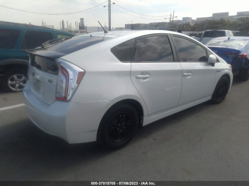 2015 TOYOTA PRIUS FOUR - JTDKN3DU6F0454240