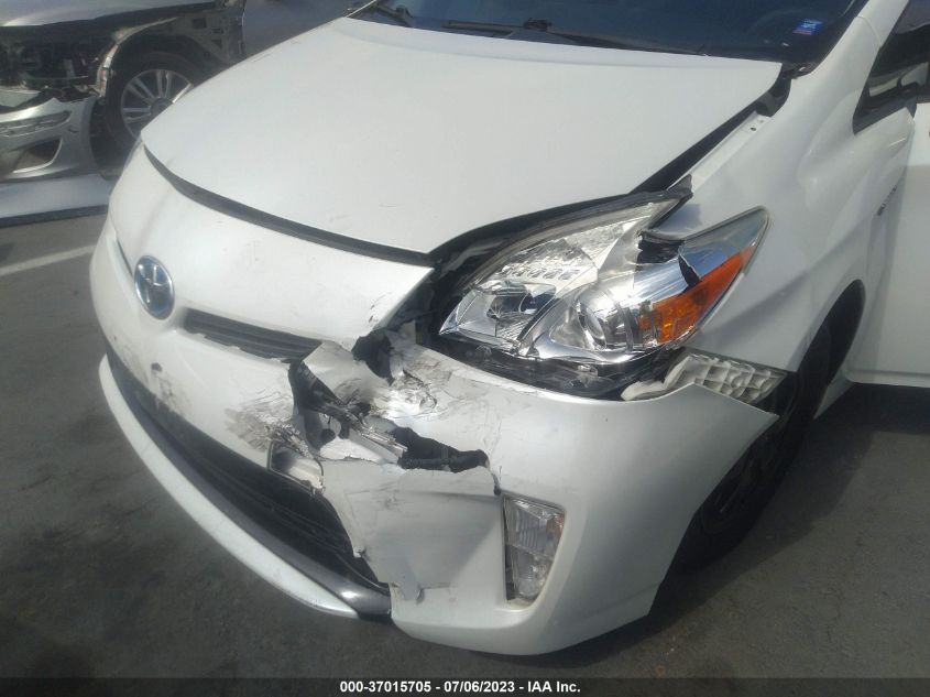 2015 TOYOTA PRIUS FOUR - JTDKN3DU6F0454240