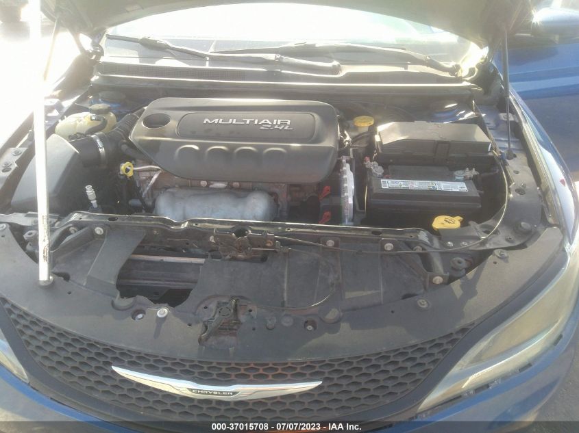 2015 CHRYSLER 200 S - 1C3CCCBB0FN715509