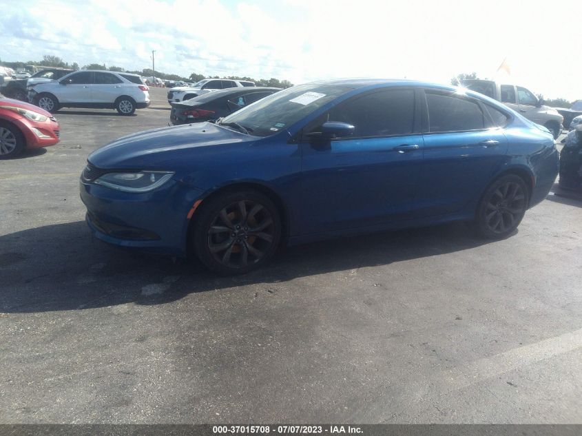 2015 CHRYSLER 200 S - 1C3CCCBB0FN715509